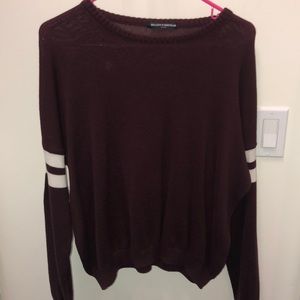 Brandy Melville Maroon Sweater